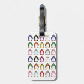 Pinguin Variety Gepäckanhänger (Rückseite vertikal)