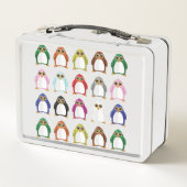 Pinguin Variety Metall Brotdose (Rückseite)