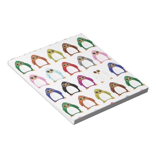 Pinguin Variety Notizblock (angewinkelt)