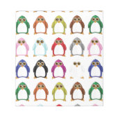 Pinguin Variety Notizblock (Vorderseite)