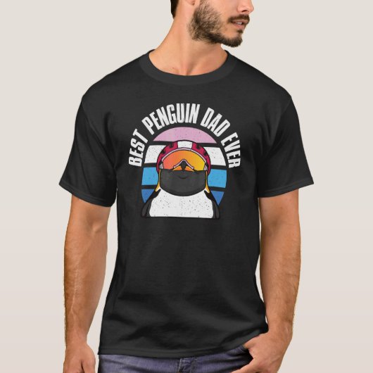 Pinguin-Vater T-Shirt (Vorderseite)