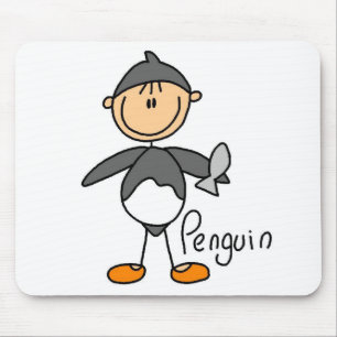 Pinguin-Verkleidungs-T-Shirts und Geschenke Mousepad