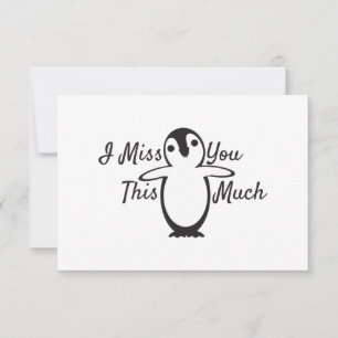 Pinguin vermisst dich so viel