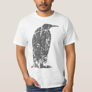 Pinguin Vintag Design - Pinguin Print T-Shirt