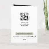 Pinguin Violin Erwägungsgrund (Viel Glück) Karte (Rückseite)