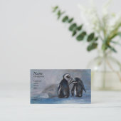 Pinguin-Visitenkarten Visitenkarte (Stehend Vorderseite)
