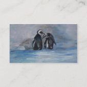 Pinguin-Visitenkarten Visitenkarte (Rückseite)