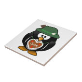 Pinguin von den Alpen Fliese (Seite)