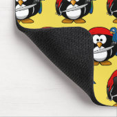 Pinguin von Ladenbauer nach Maß anpassen Mousepad (Ecke)