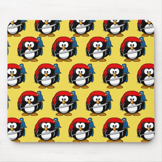 Pinguin von Ladenbauer nach Maß anpassen Mousepad (Vorne)