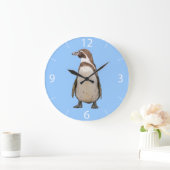 Pinguin Wanduhr (Zuhause)