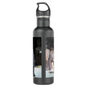 Pinguin Wasserflasche Edelstahlflasche (Rückseite)
