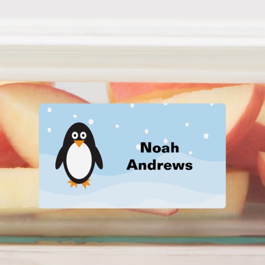 Pinguin Waterproof Name Labels für Schulen Etiketten (Befestigt)