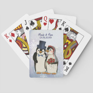 Pinguin Wedding - Anpassen Spielkarten