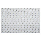 Pinguin Wedding Hearts On Blue Stoff (Yard (91,4 cm))
