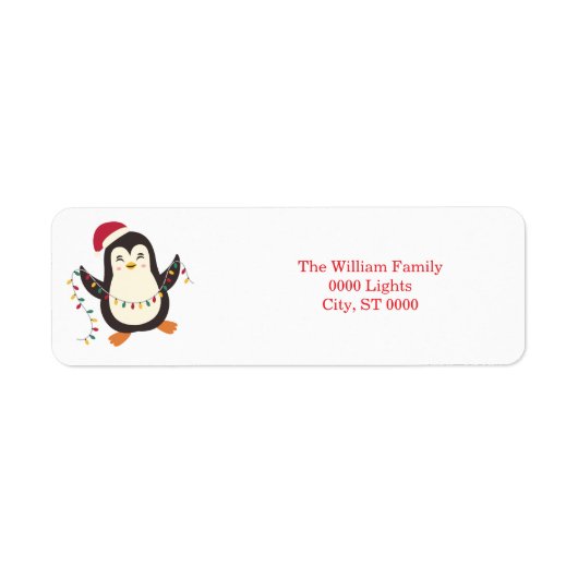 Pinguin Weihnachten (Vorne)