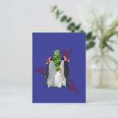 Pinguin Weihnachten (Stehend Vorderseite)
