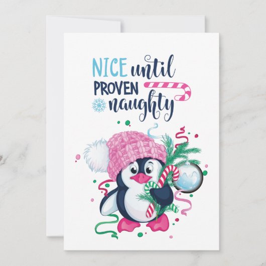 Pinguin Weihnachten (Vorderseite)