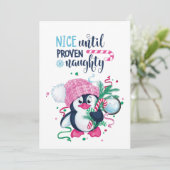 Pinguin Weihnachten (Stehend Vorderseite)