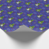 Pinguin Weihnachten Geschenkpapier (Ecke)