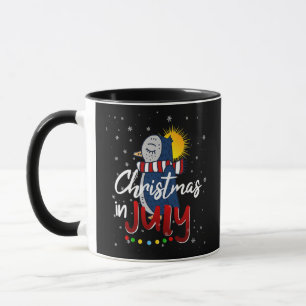 Pinguin-Weihnachten im Juli Pinguin Hawaiian Somme Tasse
