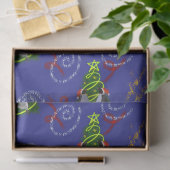 Pinguin Weihnachten Seidenpapier (Geschenk)