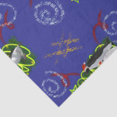 Pinguin Weihnachten Seidenpapier (Detail)