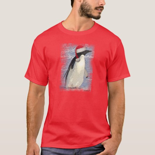 PINGUIN-WEIHNACHTEN T-Shirt (Vorderseite)