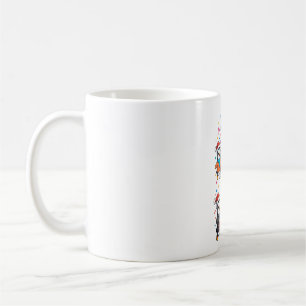 Pinguin-Weihnachtsparade Kaffeetasse
