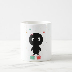 Pinguin-Weihnachtstasse Kaffeetasse