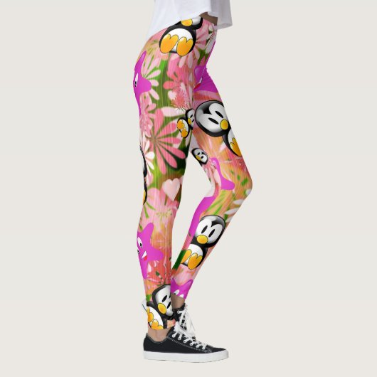 Pinguin White Leggings (Rechts)