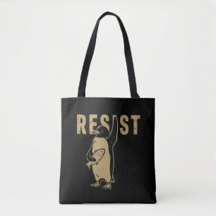 Pinguin widersteht Pinguine protestieren gegen Zöl Tasche