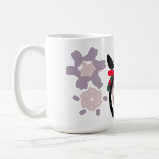 Pinguin Winter Kaffeetasse (Links)