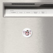 Pinguin Winter Magnet (In Situ (Geschirrspüler))