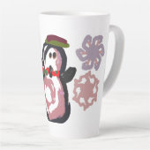 Pinguin Winter Milchtasse (Rechte Ecke)