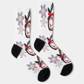 Pinguin Winter Socken (Rechts)