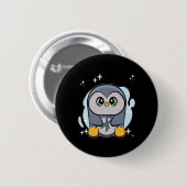Pinguin World Dyslexie Bewusstsein Button (Vorne & Hinten)
