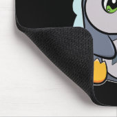 Pinguin World Dyslexie Bewusstsein Mousepad (Ecke)