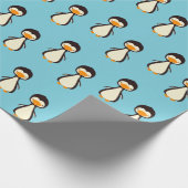 Pinguin Wrapping Paper Geschenkpapier (Ecke)