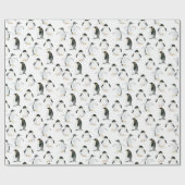 Pinguin Wrapping Paper Geschenkpapier (Flach)