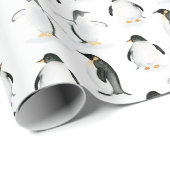 Pinguin Wrapping Paper Geschenkpapier (Rolleneckpunkt)