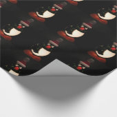 Pinguin Wrapping Paper Geschenkpapier (Ecke)