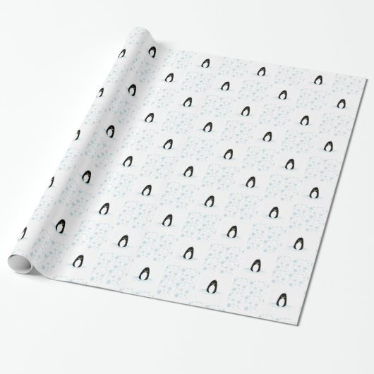 Pinguin Wrapping Paper Geschenkpapier (Ungerollt)