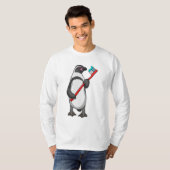 Pinguin-Zahnbürste T-Shirt (Vorne ganz)