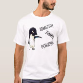 Pinguin Zumbie T-Shirt (Vorderseite)
