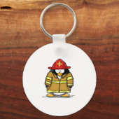 Pinguin zur Feuerrettung Schlüsselanhänger (Vorderseite)