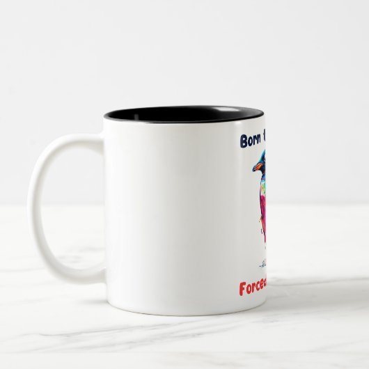Pinguin Zweifarbige Tasse (Links)