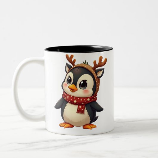 Pinguin Zweifarbige Tasse (Links)