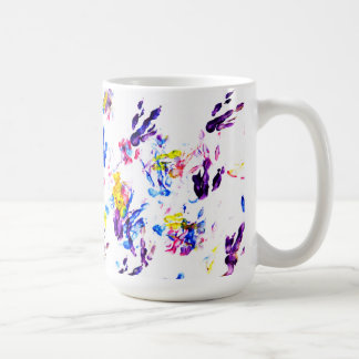 Pinguinabdrücke Kaffeetasse