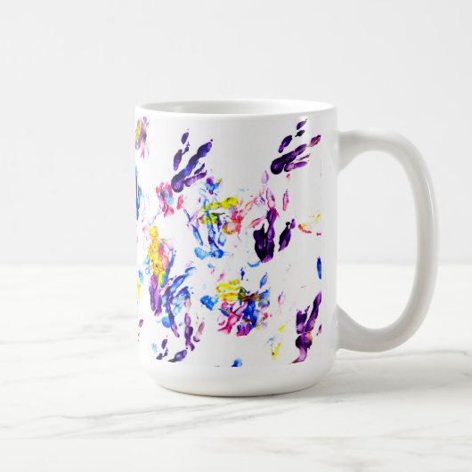 Pinguinabdrücke Kaffeetasse (Rechts)